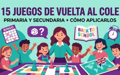 15 juegos de vuelta al cole para Primaria y Secundaria (y cómo ponerlos en práctica)